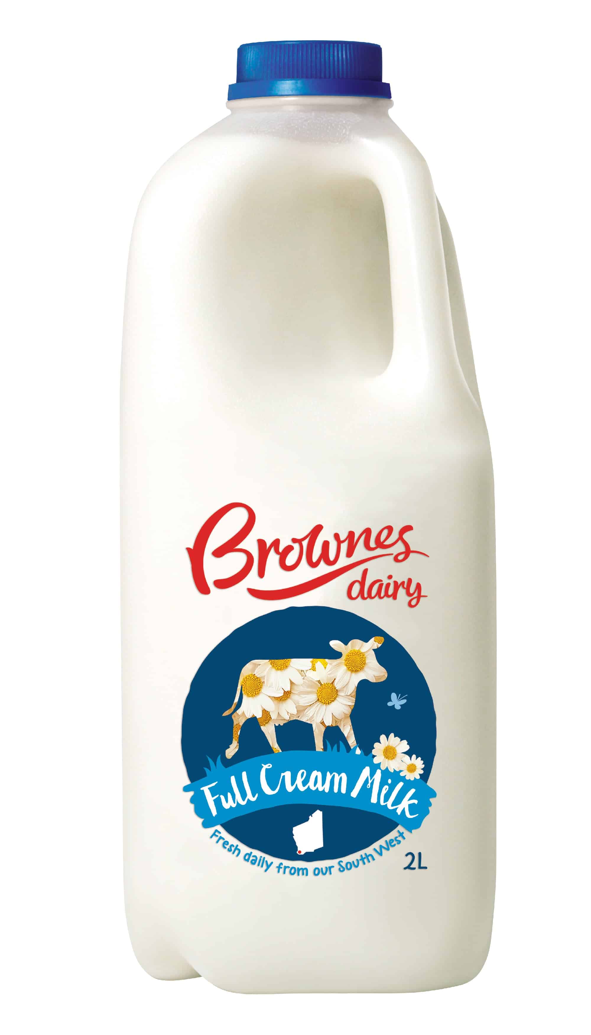 Brownes Dairy Full Cream Milk 2L