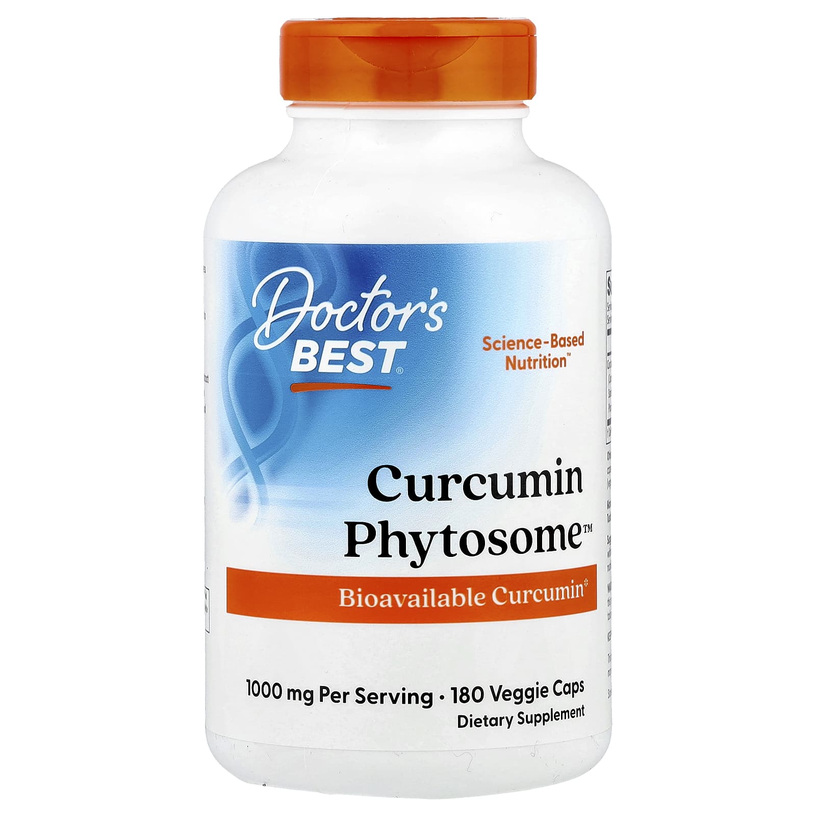 Doctor's Best - curcumin Phytosome with Meriva 500 MG - 60 Veggie