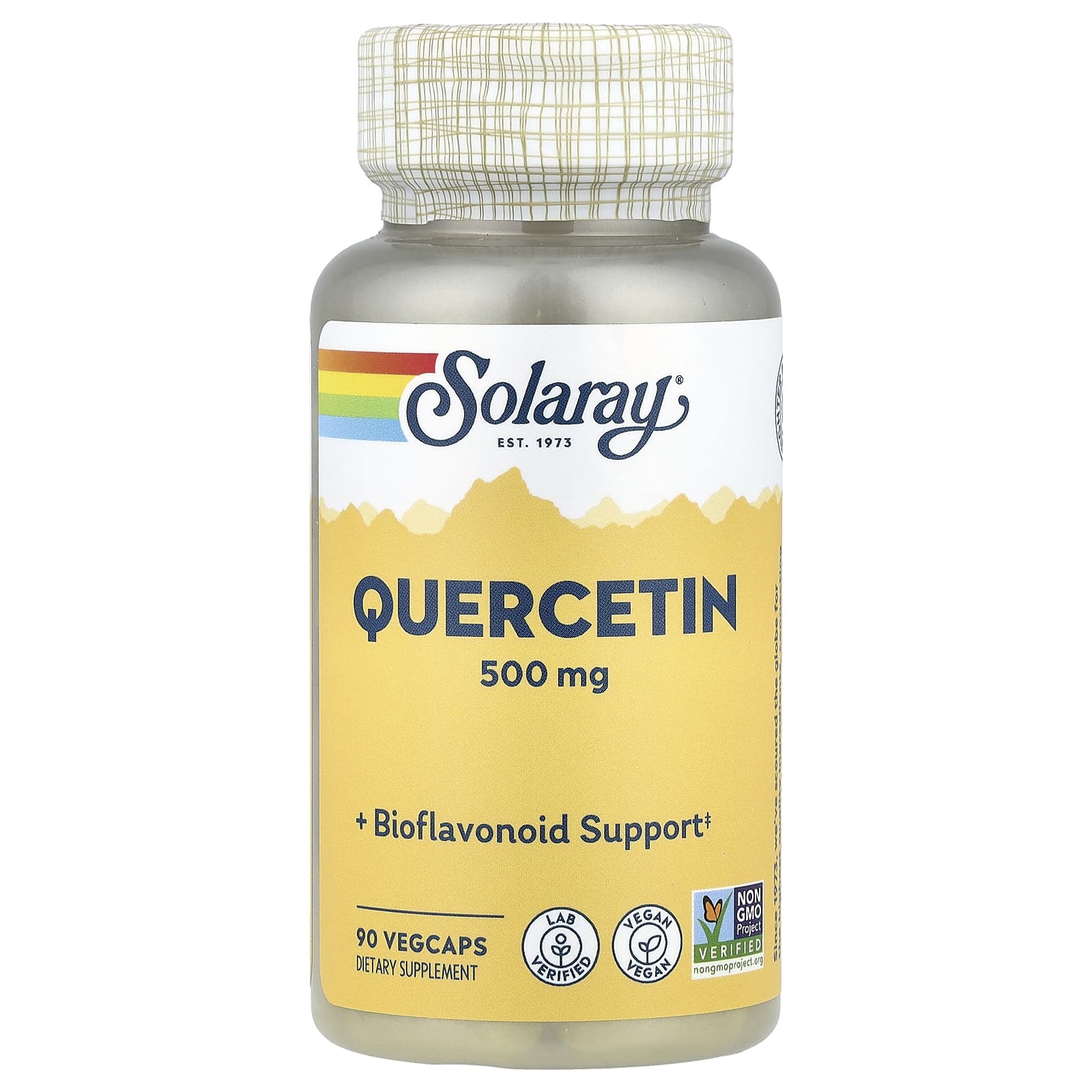Solaray Quercetin 500 MG 90 Capsules