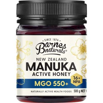 Barnes Naturals Australian Manuka Honey 500g MGO 550+
