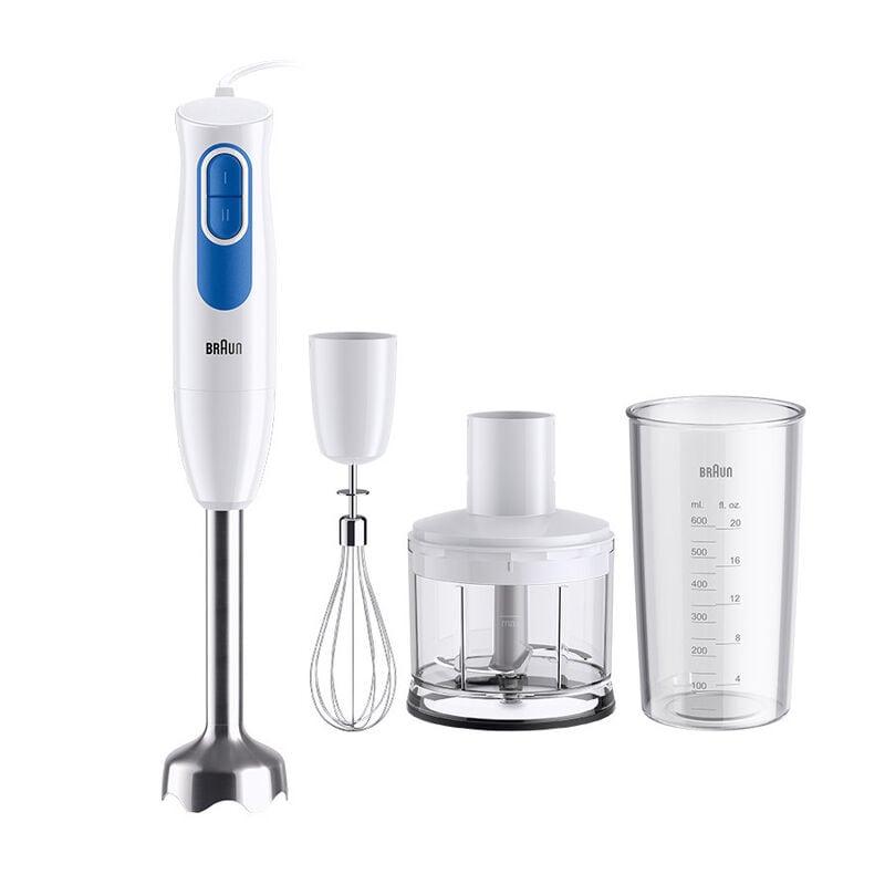 Hand Blender Set Multiquick2 - Hand Blender 600... | Braun | MQ 20.236M ws/bl | MQ20.236M | Stirrer - Blender
