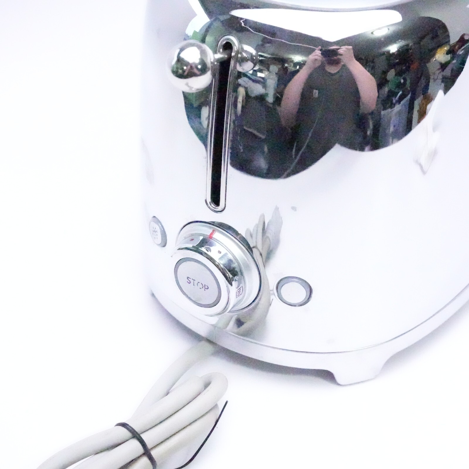 Smeg Retro 2-Slice Toaster Chrome