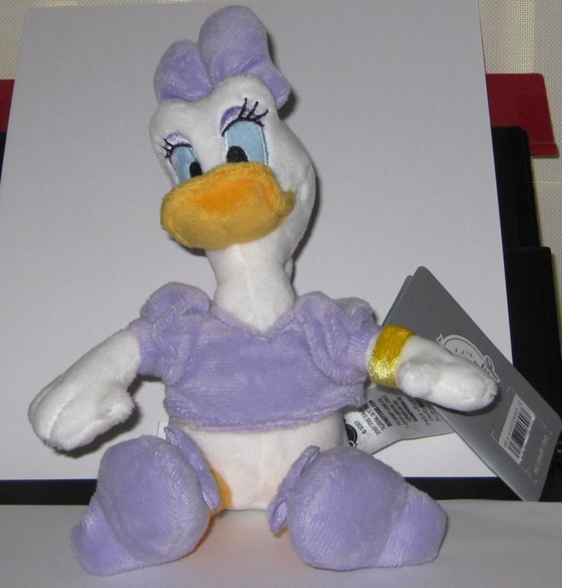 Disney Junior Mickey Mouse Basic Beanbag Daisy Duck 9" Plush