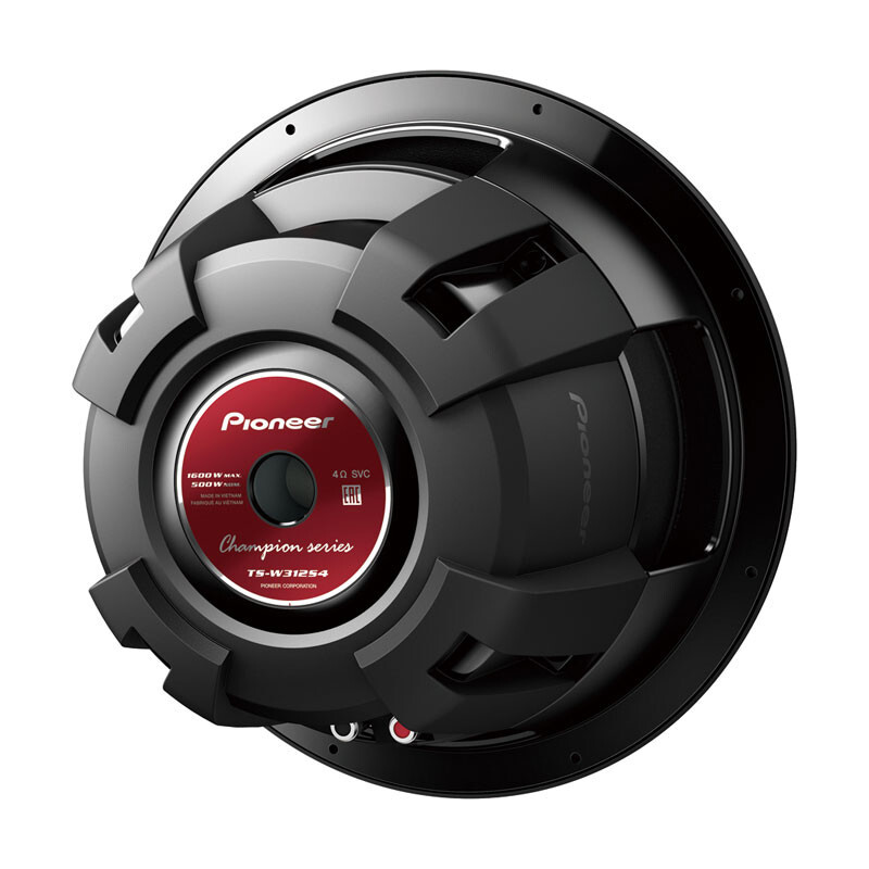 Pioneer TS-W312S4 Champion Series 12" 4 Ohm SVC Subwoofer
