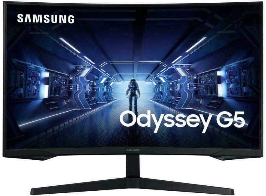 Samsung Odyssey G5 27" QHD 144Hz Curved Gaming Monitor
