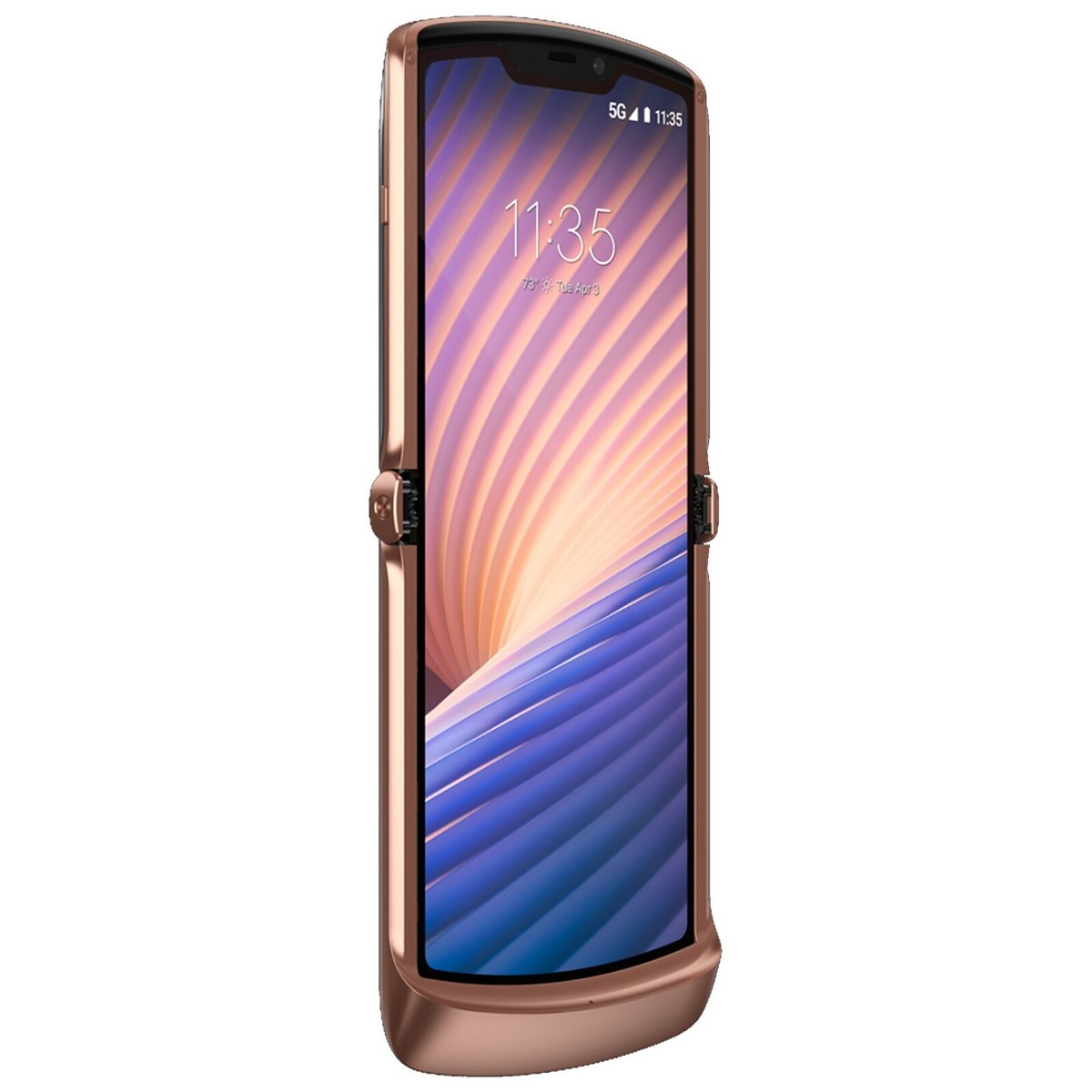 BNIB Motorola Razr 2 5G Dual-SIM 256GB XT2071-4 Blush Gold Factory Unlocked OEM