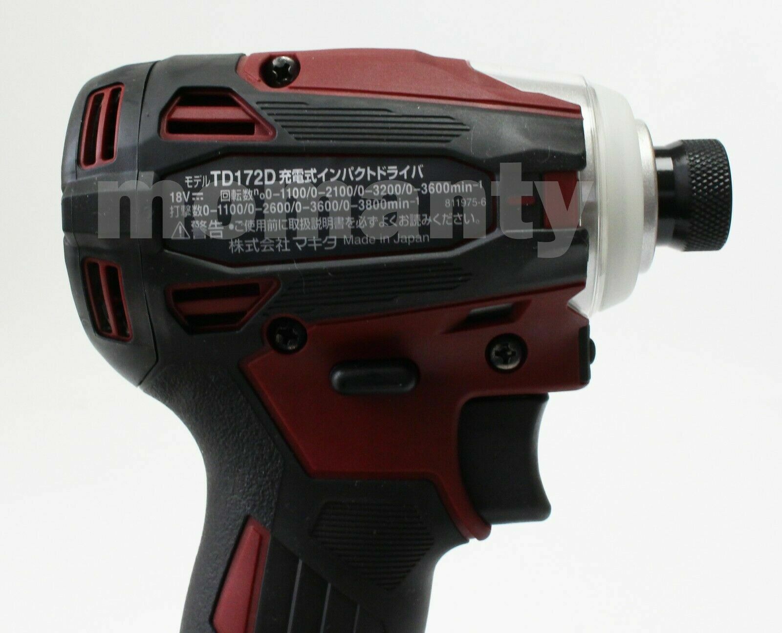 Makita 18V Impact Driver {TD172DZAR} Authentic Red Body Only TD172D