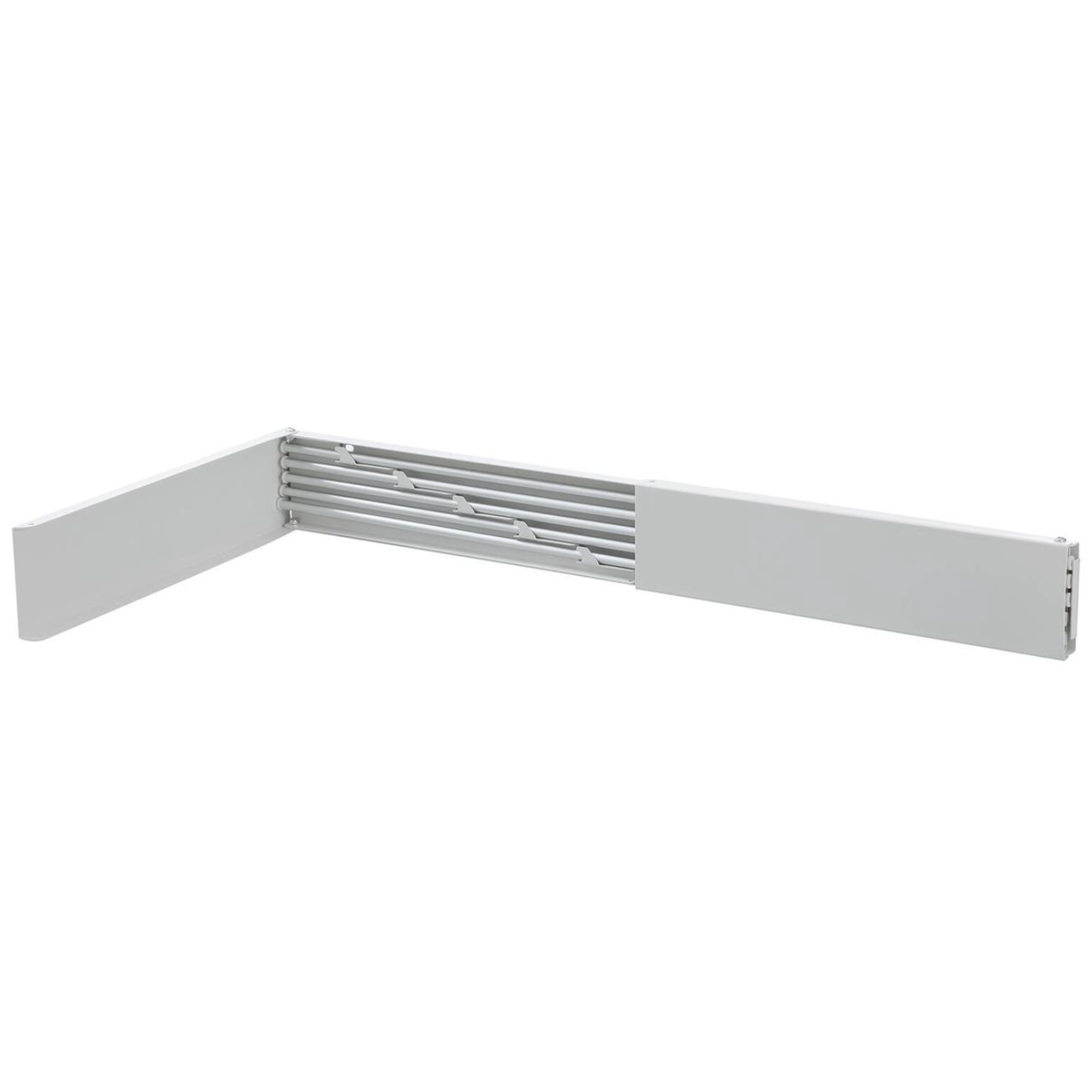 Practa 80cm Wall Mount Foldaway Clothes Rack with 5 Rails