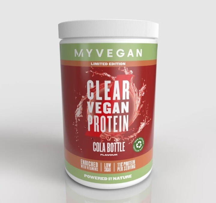 Clear Vegan Protein - 20servings - Cola Bottle