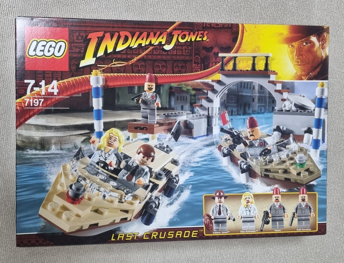 LEGO Indiana Jones Venice Canal Chase 7197