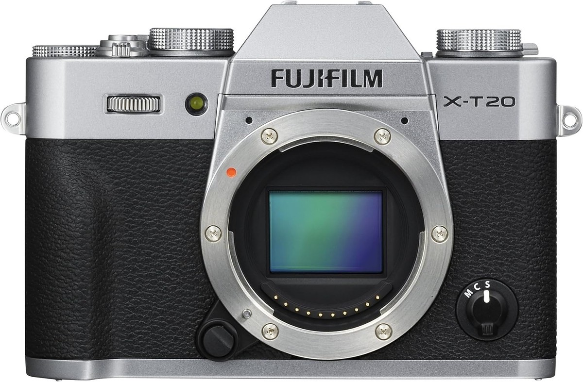 Fujifilm X-T20 Mirrorless Digital Camera (Body Only, Silver)