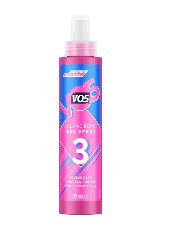 VO5 Volume Boost Hair Styling Gel Spray - 200 ml