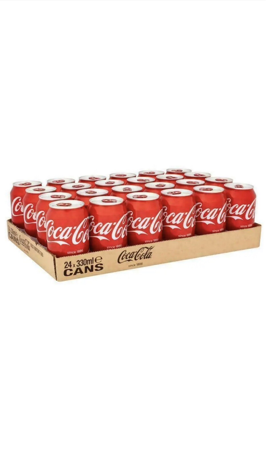 Coca-Cola 330ml Can (Pack 24)