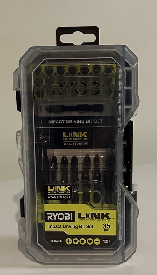Ryobi 35-Piece Impact Driving Bit Set