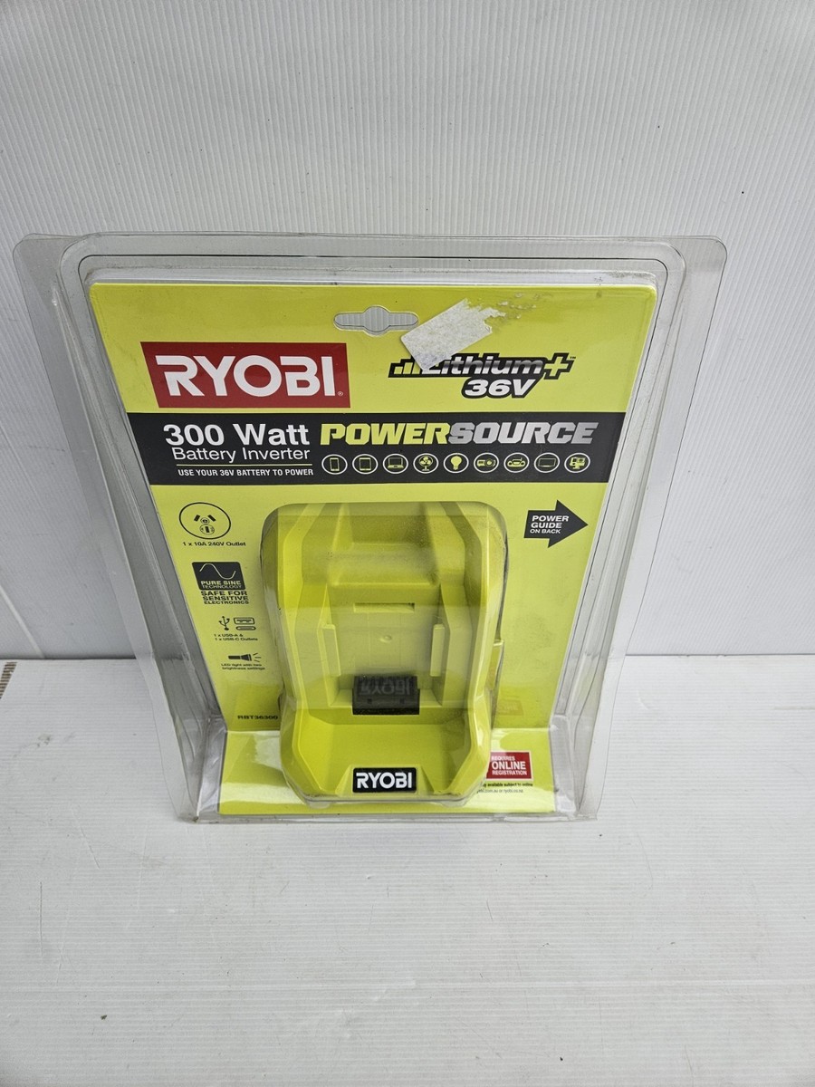 Ryobi Lithium+ 36V 300W Battery Topper Inverter