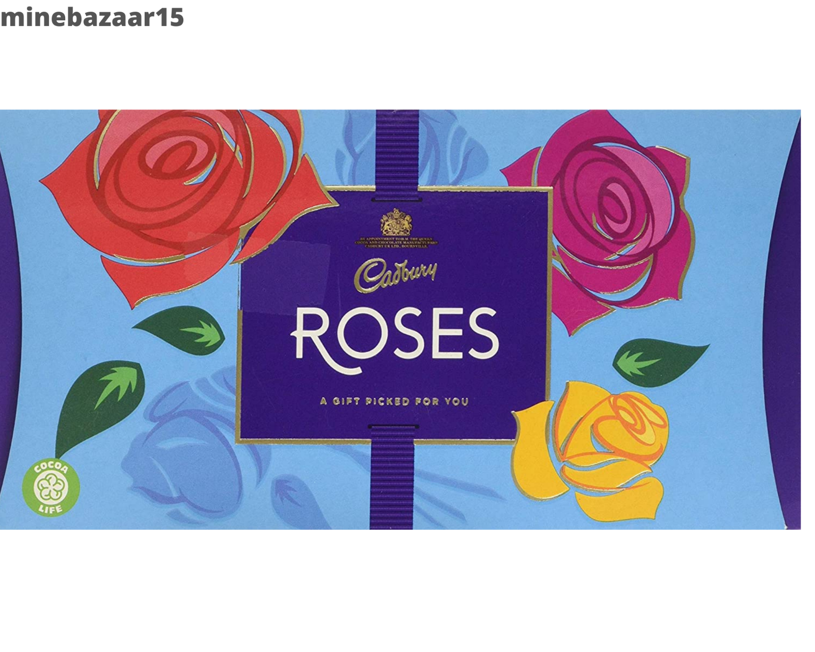 Cadbury Roses Chocolate Gift Carton 275g