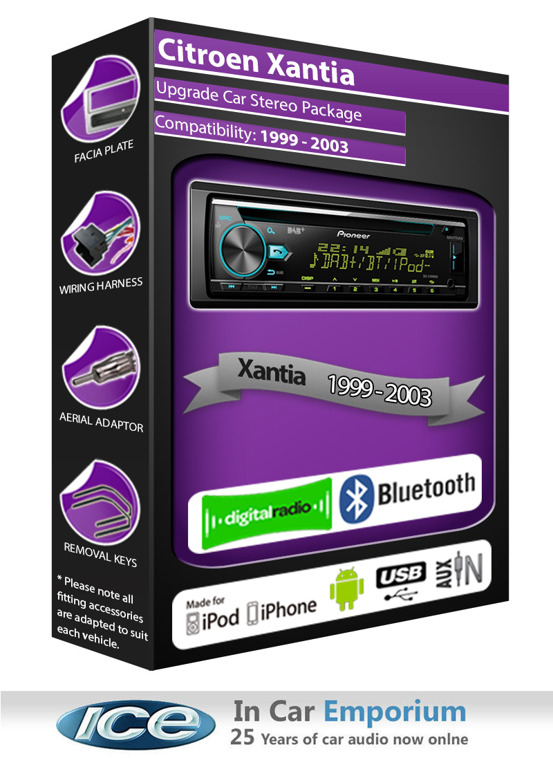 Pioneer DEH-S720DAB Bluetooth CD USB Tuner