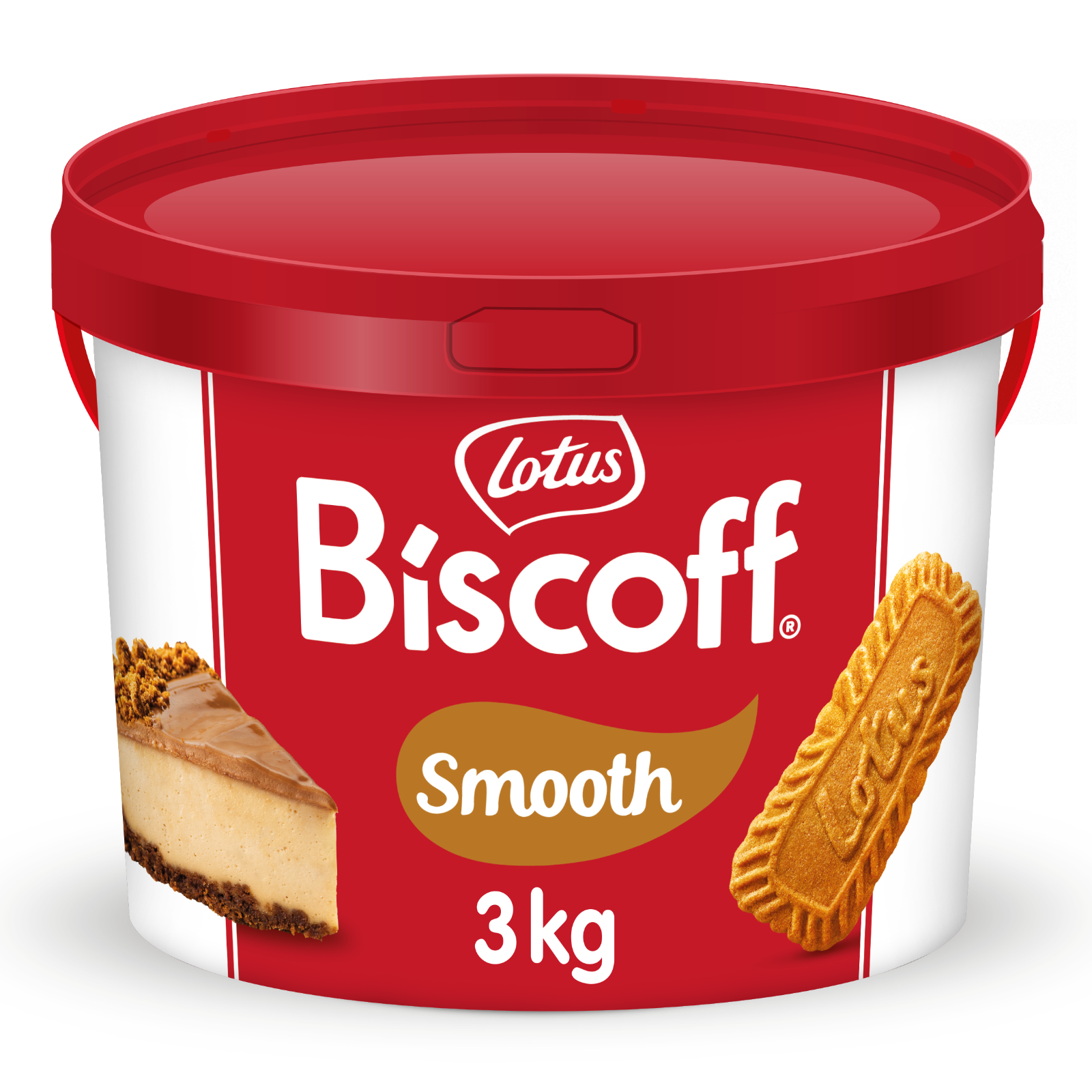 LOTUS Biscoff Smooth Spread Pail Tub 3kg