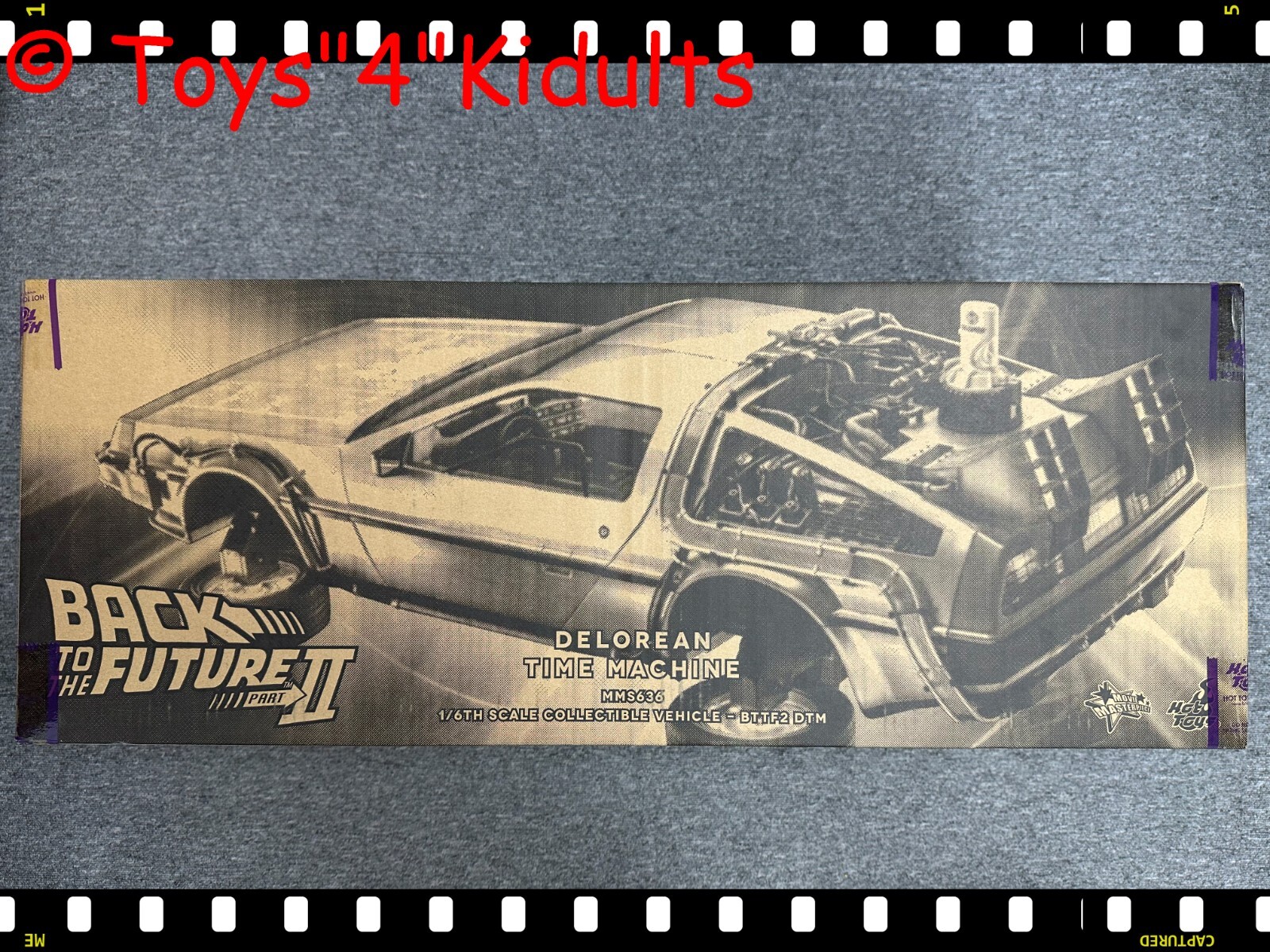 Back to The Future 2 - Delorean 1:6 Scale Time Machine
