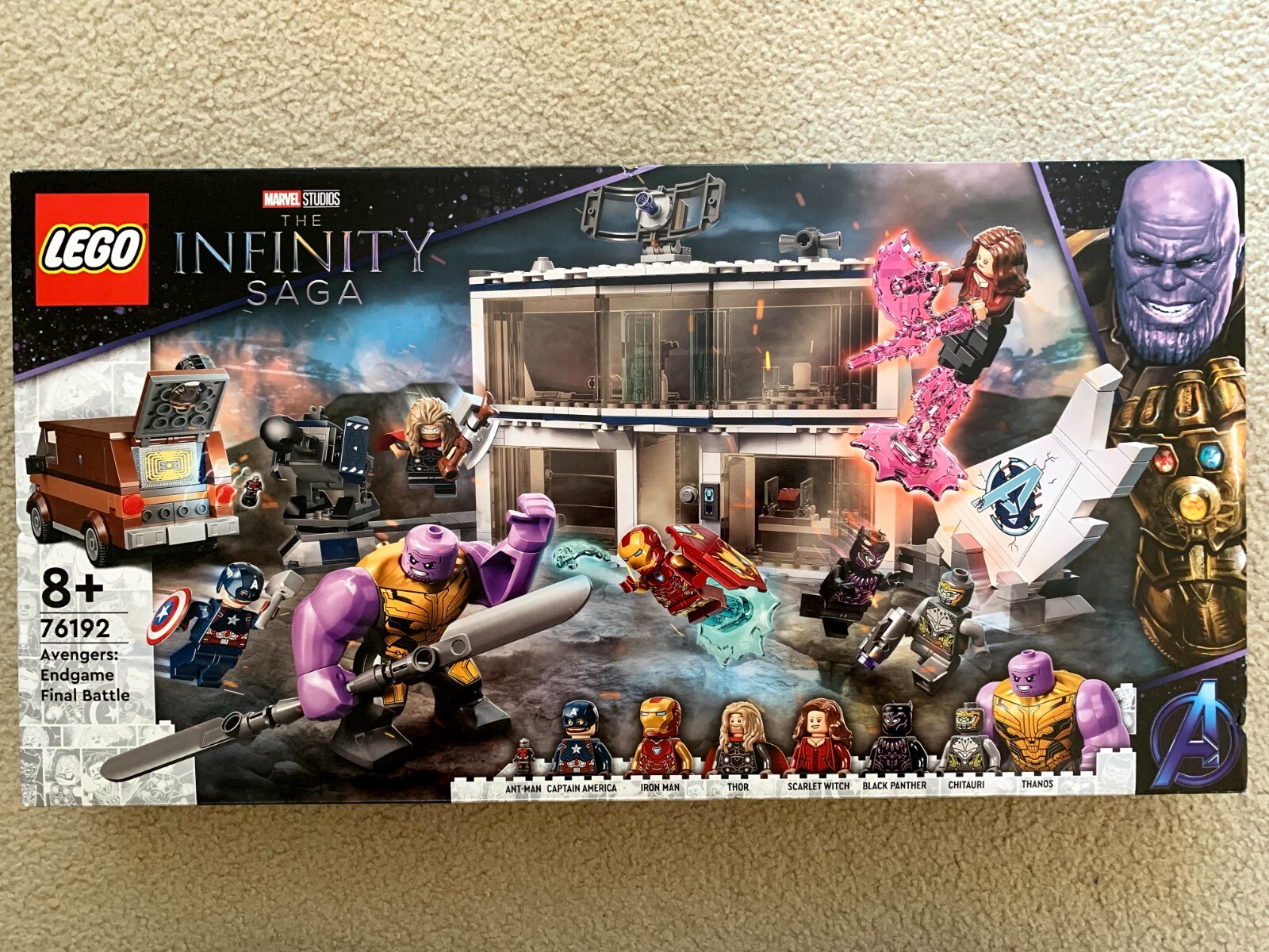 LEGO Marvel Infinity Saga Avengers: Endgame Final Battle Set 76192