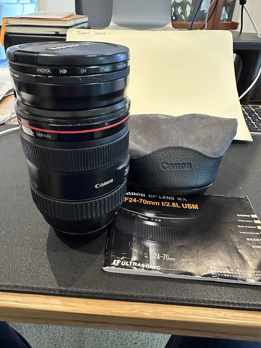 USED Canon EF 24-70mm F2.8L USM Lens Second Hand Lenses