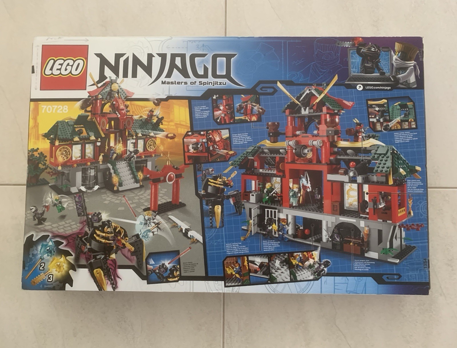 LEGO Ninjago 70728 Battle For Ninjago City