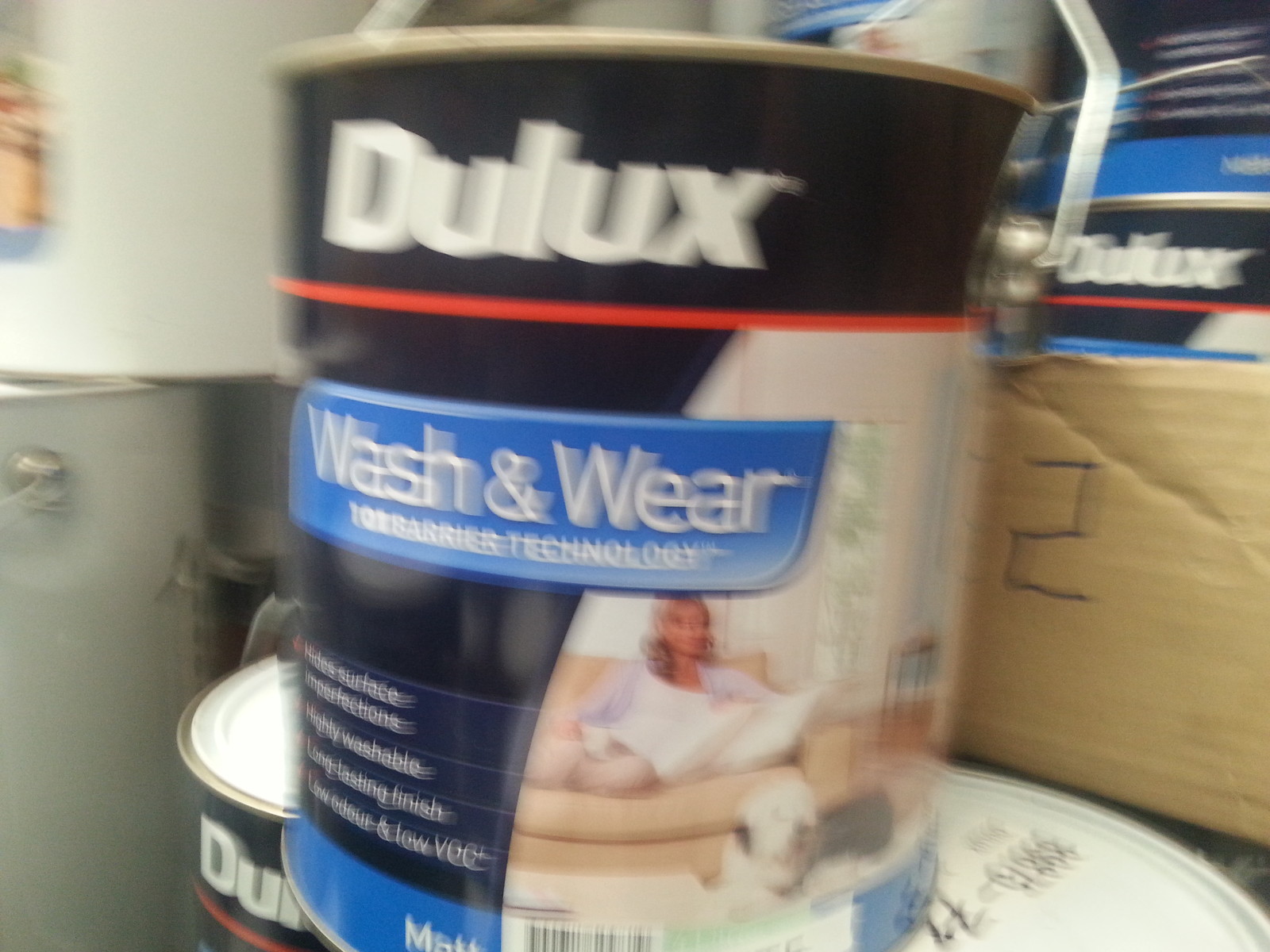 Dulux 4L Extra Bright Wash&Wear Matt Interior Paint
