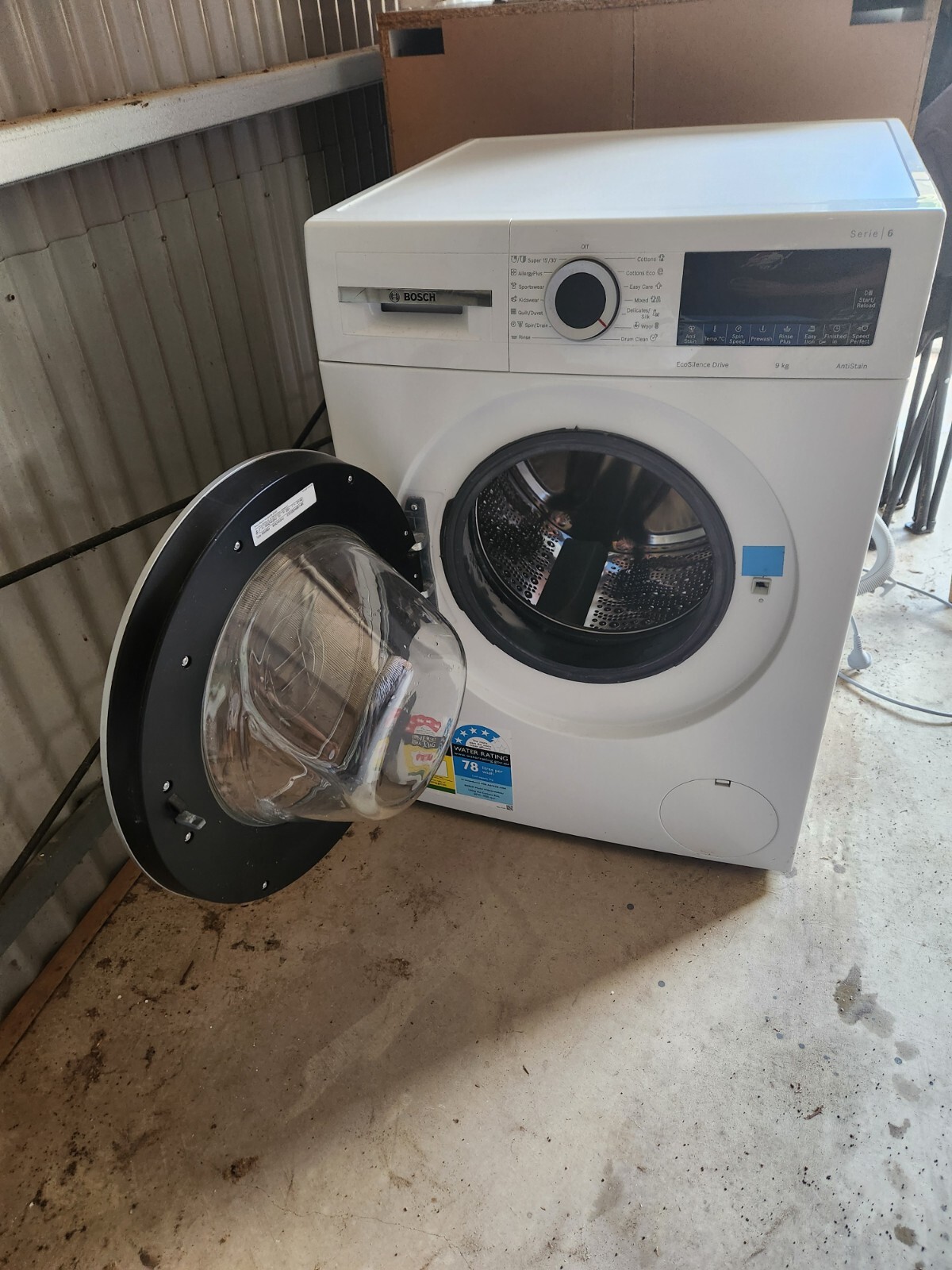 Bosch WGA244U0AU Serie 6 9kg Front Load Washing Machine