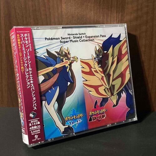 Nintendo Switch Pokemon Sword and Shield Expansion Pass Super Music Collection