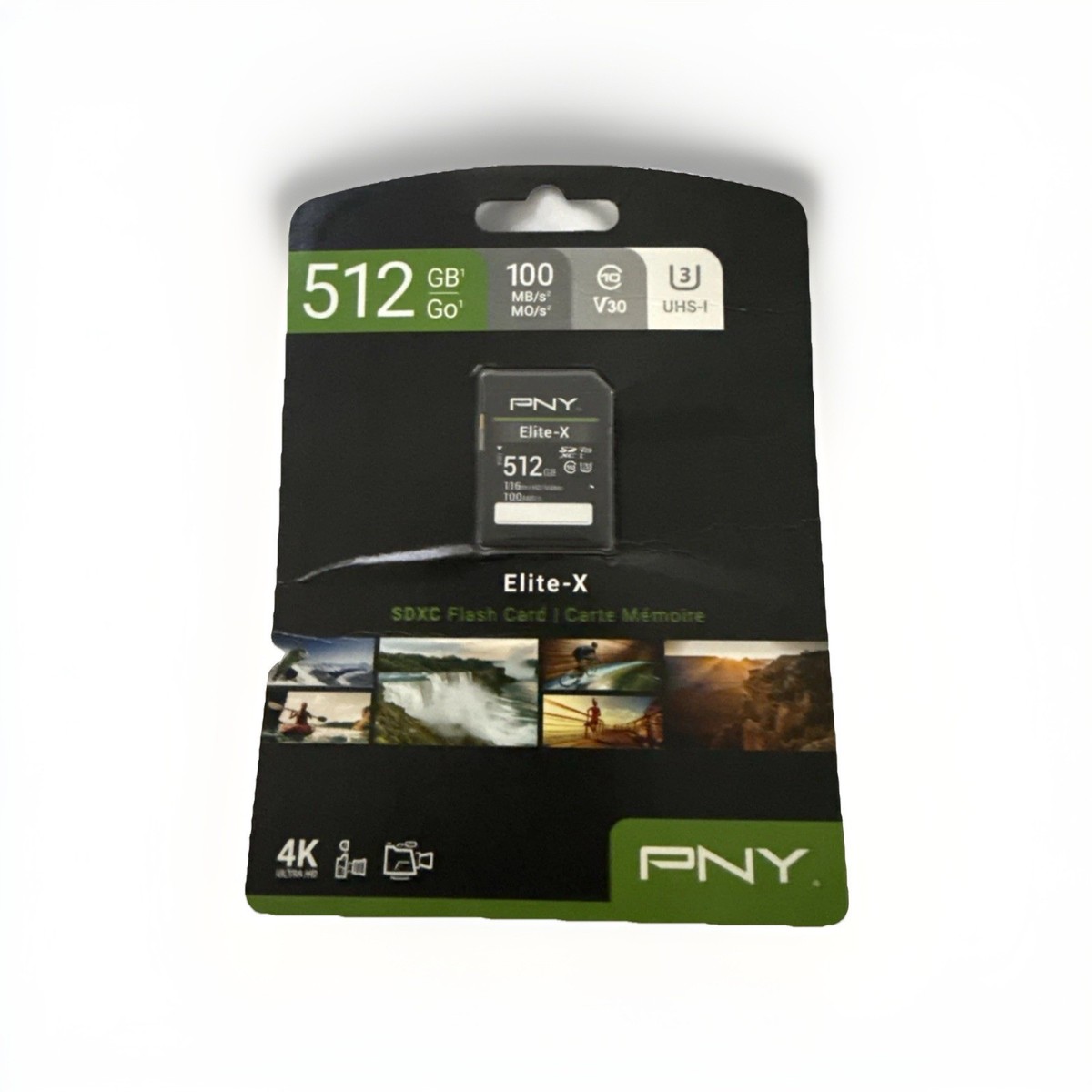 PNY Elite-X 512 GB Class 10/UHS-I (U3) SDXC