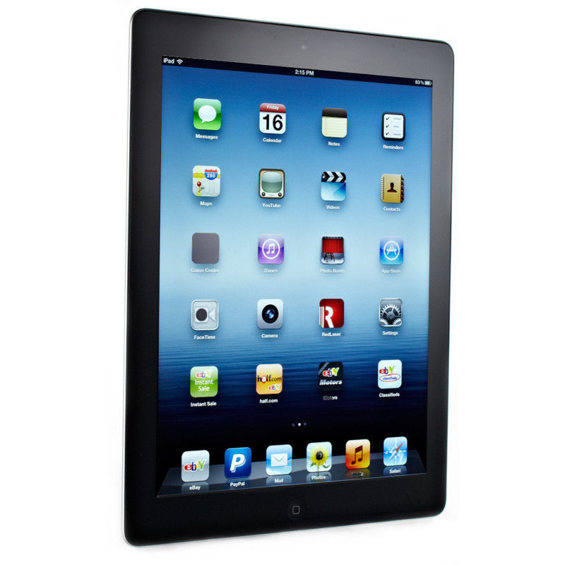 Apple iPad 4 64GB Wifi Only Black - Excellent Condition - Refurbished