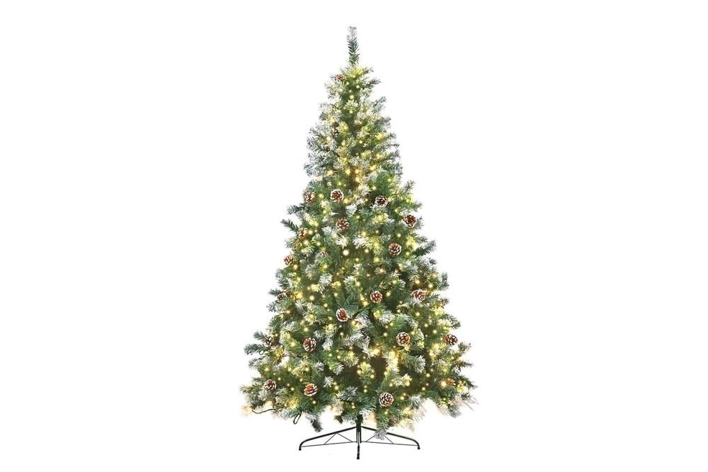 Christabelle 1.5m Pre Lit Led Christmas Tree With Pine Cones