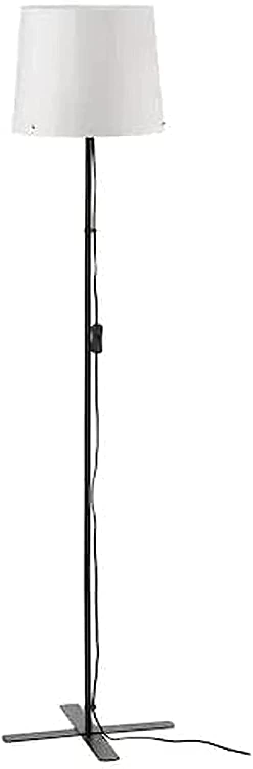 IKEA - BARLAST Floor Lamp, Black/White 150 cm