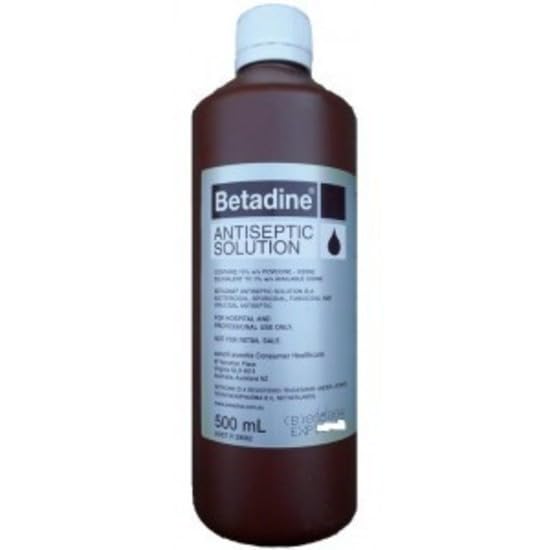 Betadine Antiseptic Solution 500 ml