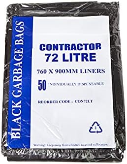 Contractor Garbage Bags Bin Liners from 18 to 240 Litre