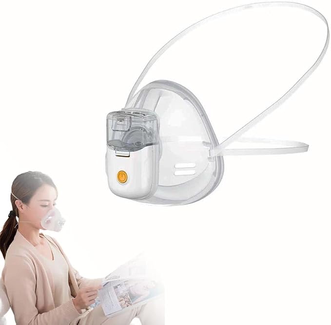 Caremax Hands-Free Mini Ultrasonic Mesh Nebuliser Inhaler