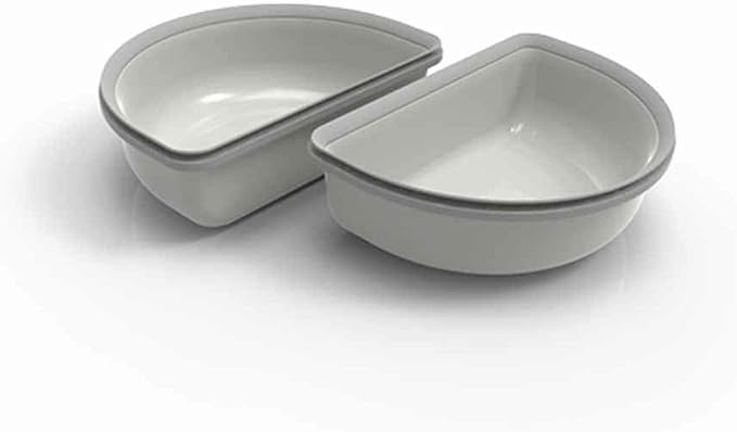SureFeed Half Bowl Grey