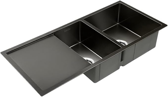 Cefito Kitchen Stainless Steel Sink Black - 1000 x 450mm