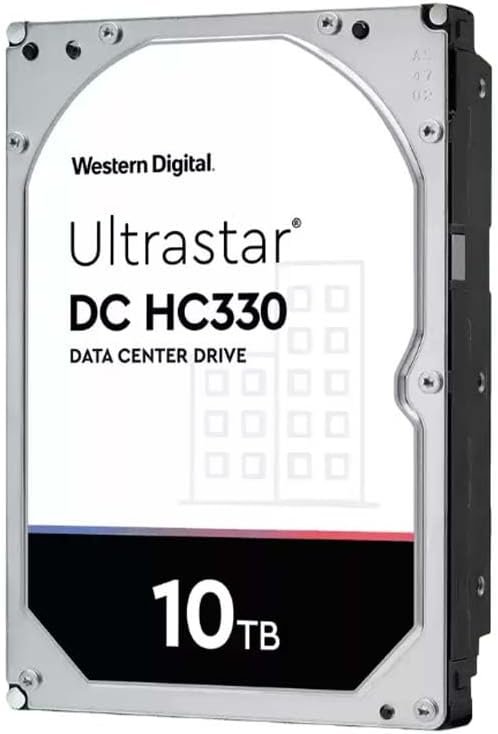 Western Digital 0B42266 10TB 3.5" 7200RPM Ultrastar DC HC330 256MB Cache SATA 6.0Gb/s Internal Hard Drive