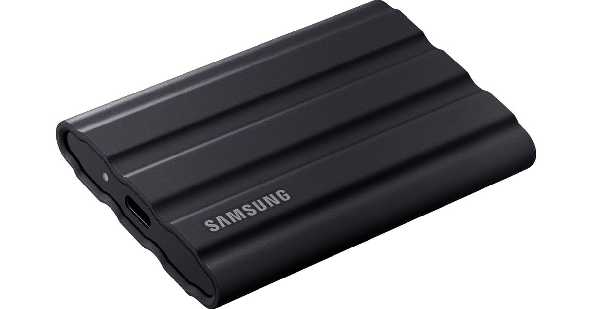 Samsung 1TB T7 Shield Portable SSD (Black)