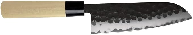 Tojiro 17cm DP Hammered 3-Layers Santoku Knife