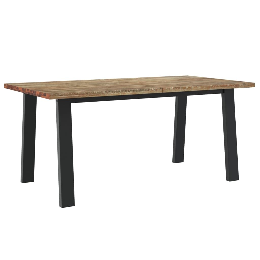 vidaXL Dining Table Solid Acacia Wood 170X90X75 cm