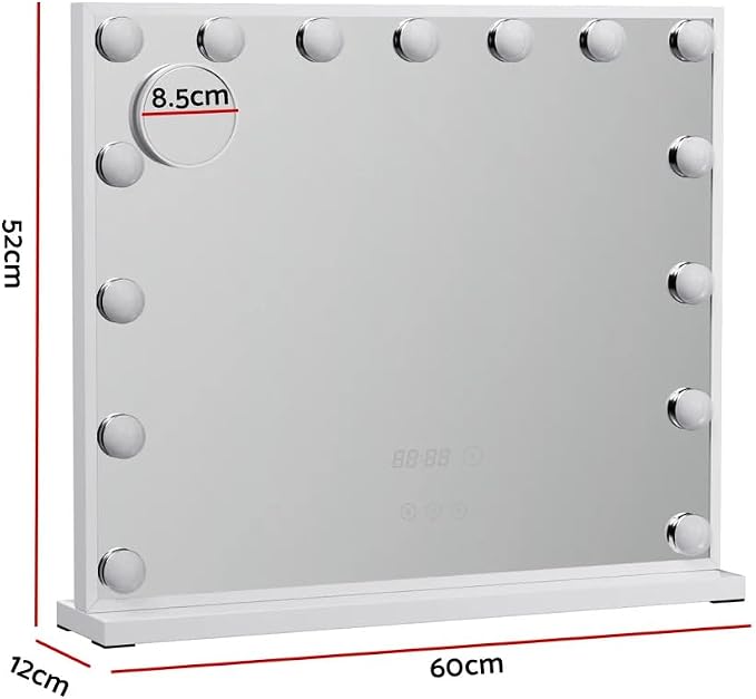 Embellir Makeup Mirror With Light LED Hollywood Vanity Dimmable Wall Mirrors