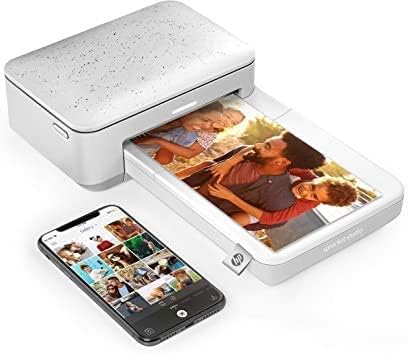HP 3MP72A Sprocket Studio Photo Printer Snow