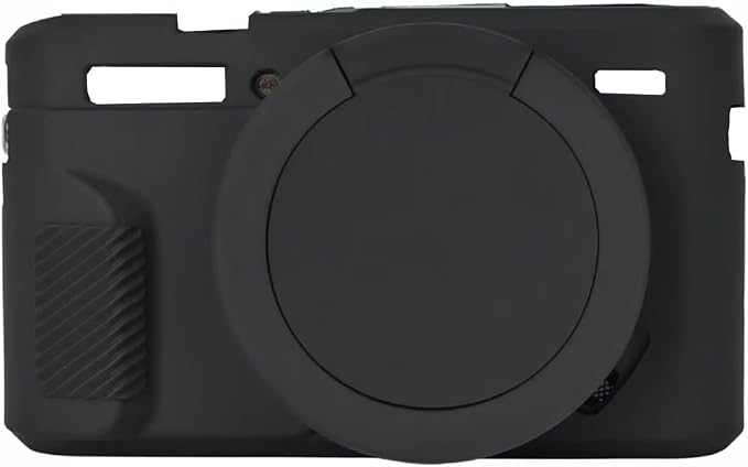 Camera Case for Canon PowerShot G7X Mark II Digital Camera, G7X Mark II Camera Silicone Case, Anti-Scratch Slim Fit Soft Skin, G7X Mark 2