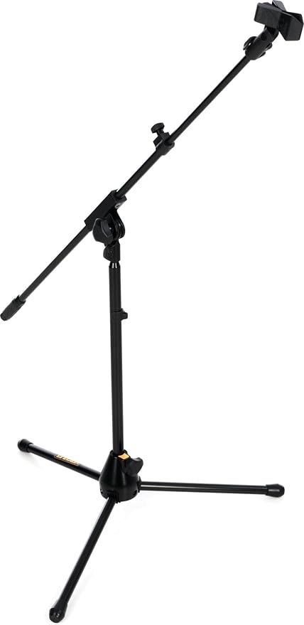 Hercules MS540B Low-Profile Tripod Microphone Boom Stand