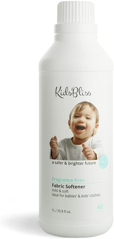 Kids Bliss Fabric Softener - Fragrance Free 1L, 1000 millilitre, KB06
