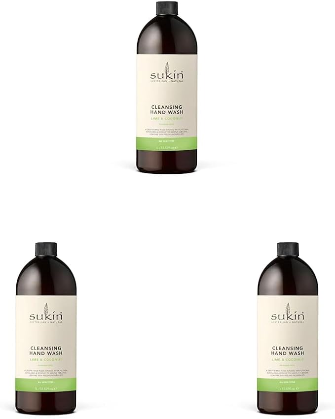 Sukin Cleansing Hand Wash Lime & Coconut 16.9 fl oz