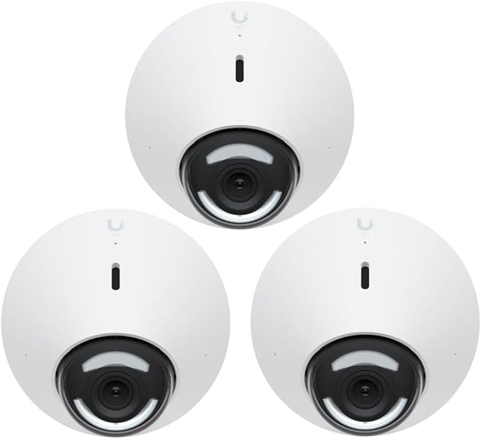Ubiquiti UniFi Protect Cam Dome Camera G5 3-Pack 2K