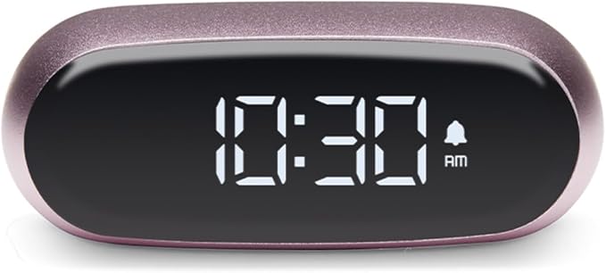 Lexon Minut Mini Alarm Clock in Pink One Size